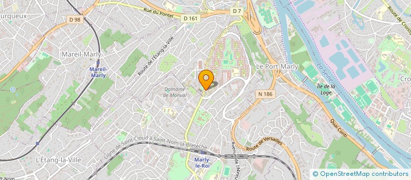 localisation de l'entreprise MONSIEUR YEN-AN CHEN  MARLY-LE-ROI