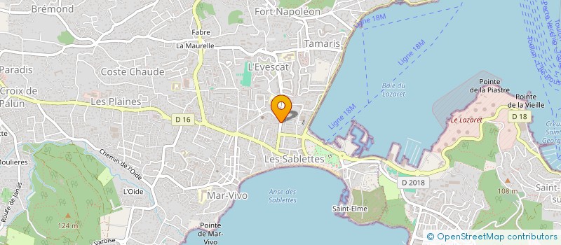 localisation de l'entreprise MONSIEUR YENER YAZAN à LA SEYNE-SUR-MER