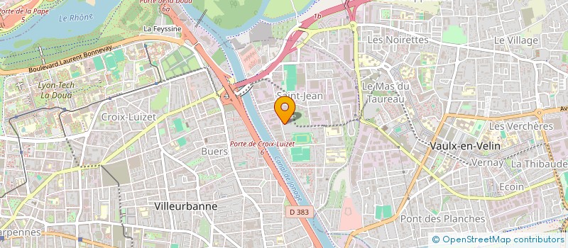 localisation de l'entreprise MONSIEUR YENETA KONE  VILLEURBANNE