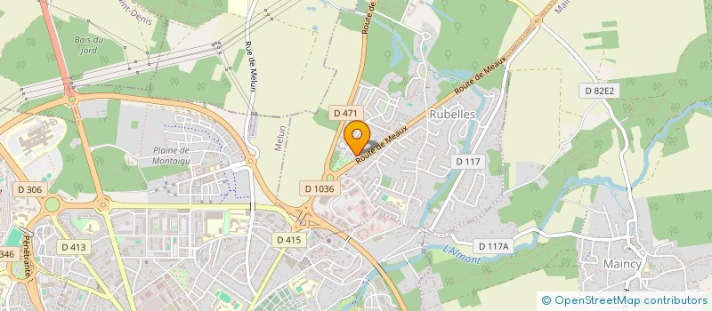 localisation de l'entreprise MONSIEUR YENGO LUBIKULU  RUBELLES