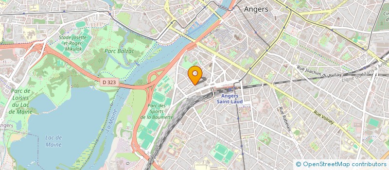 localisation de l'entreprise MONSIEUR YENNI DA SYLVA à ANGERS