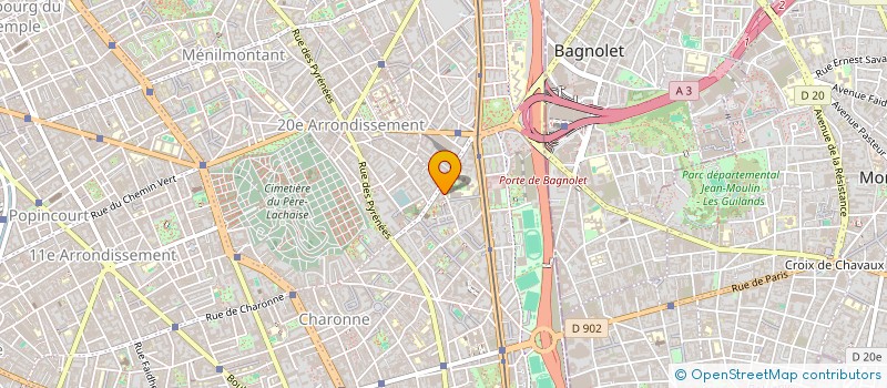 localisation de l'entreprise MONSIEUR YENOTHAN SERRUYA  PARIS