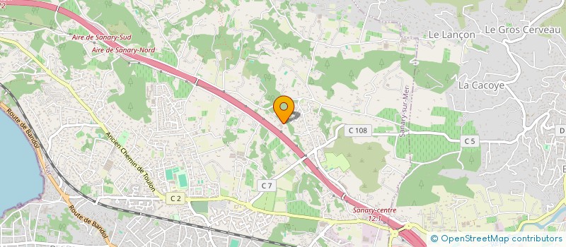 localisation de l'entreprise MONSIEUR YENTY SEIGLER  SANARY-SUR-MER