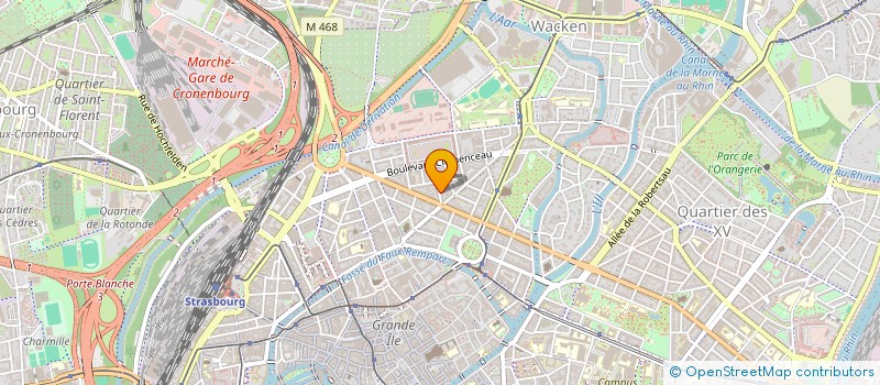 localisation de l'entreprise MONSIEUR YEOCHOUA PACIFICI  STRASBOURG