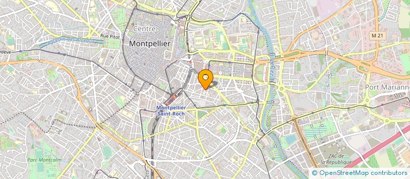 localisation de l'entreprise MONSIEUR YEOUDA BITON à MONTPELLIER