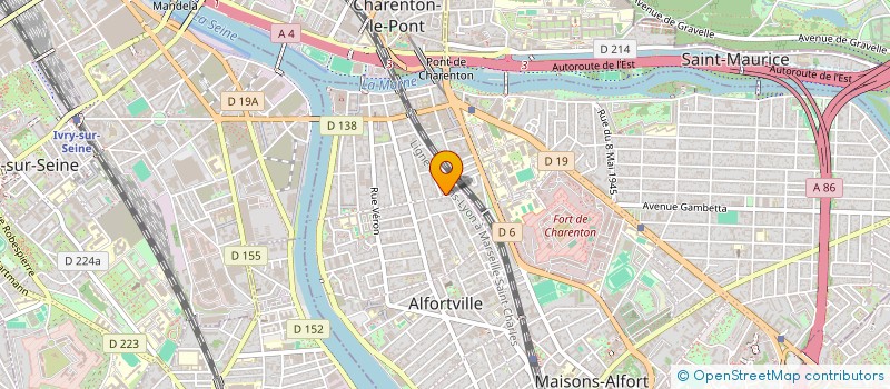 localisation de l'entreprise MONSIEUR YEPREM TANELIAN à ALFORTVILLE