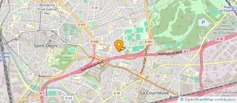 localisation de l'entreprise MONSIEUR YERA DEMBELE à SAINT-DENIS
