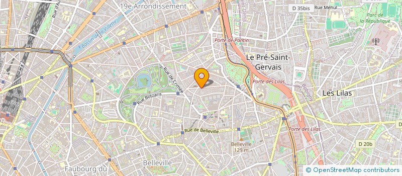 localisation de l'entreprise MONSIEUR YERAI GARCIA MARTINEZ  PARIS