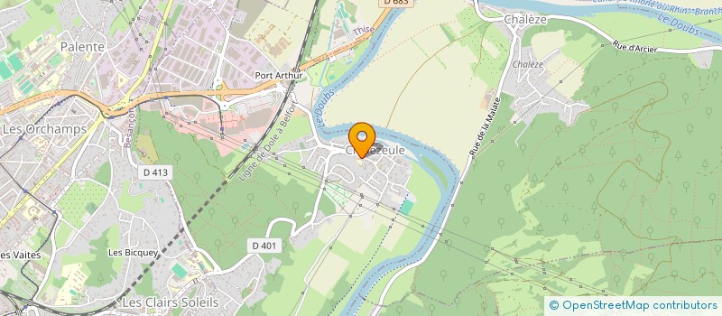 localisation de l'entreprise MONSIEUR YERAY RODELAS MARTINEZ  CHALEZEULE