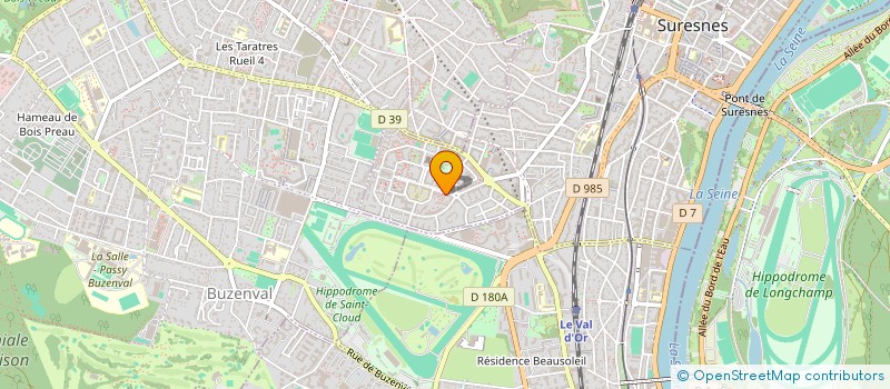 localisation de l'entreprise MONSIEUR YERIMA ADRI  LE BLANC-MESNIL