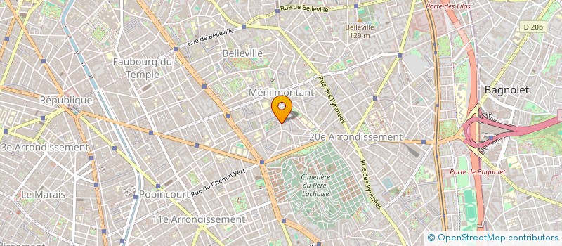 localisation de l'entreprise MONSIEUR YERO SOW  PARIS