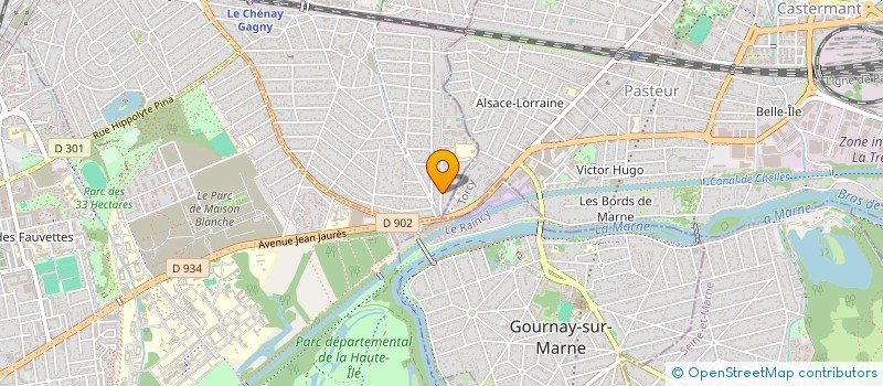 localisation de l'entreprise MONSIEUR YERO SOW--MOUVAGHA  GAGNY