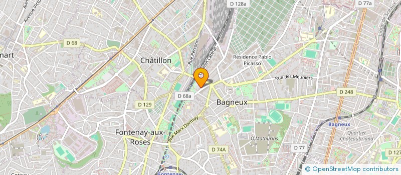 localisation de l'entreprise MONSIEUR YERO TRAORE à BAGNEUX