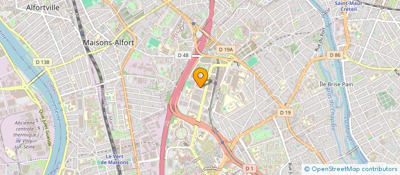 localisation de l'entreprise MONSIEUR YEROUCHAM CHARBIT  CRETEIL