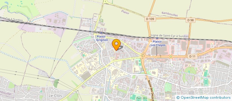 localisation de l'entreprise MONSIEUR YESID ZAHAR  PLAISIR