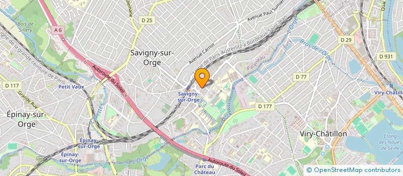 localisation de l'entreprise MONSIEUR YESSI COMLAN à SAVIGNY-SUR-ORGE