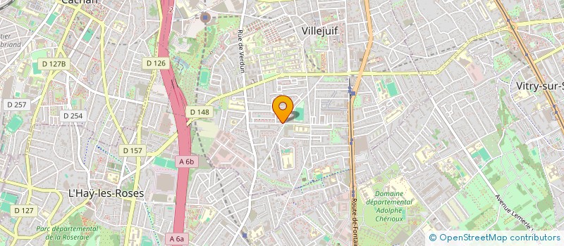 localisation de l'entreprise MONSIEUR YESSINE SADADOU  VILLEJUIF