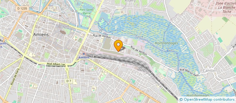 localisation de l'entreprise MONSIEUR YESSIR ADEGBINDIN à AMIENS