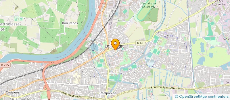 localisation de l'entreprise MONSIEUR YETIS KAYNAR  LE PONTET