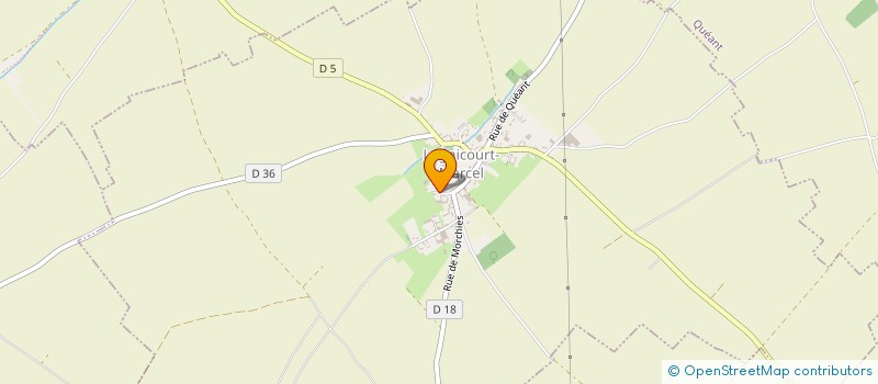 localisation de l'entreprise MONSIEUR YEUN MONSIGNY  LAGNICOURT-MARCEL