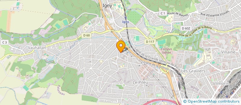 localisation de l'entreprise MONSIEUR YEVHEN KRYZHANIVSKYY à IGNY