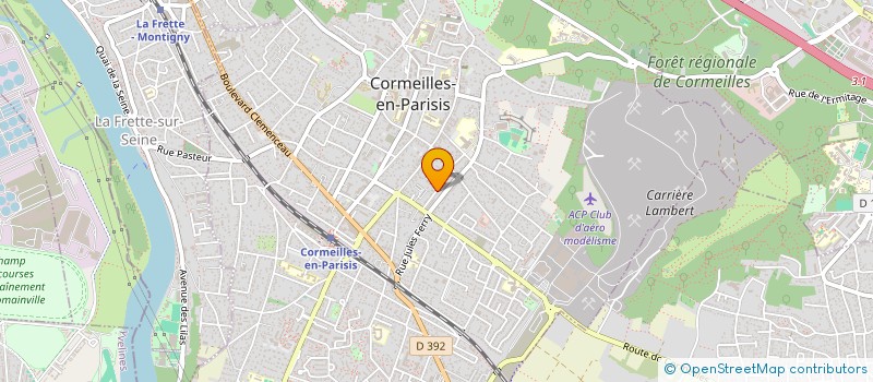 localisation de l'entreprise MONSIEUR YEVHEN SHEVCHUK  CORMEILLES-EN-PARISIS