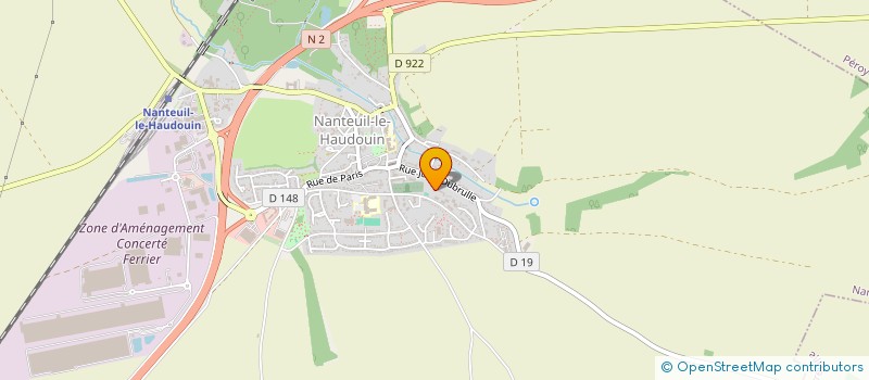 localisation de l'entreprise MONSIEUR YEZID TOZZALI à NANTEUIL-LE-HAUDOUIN