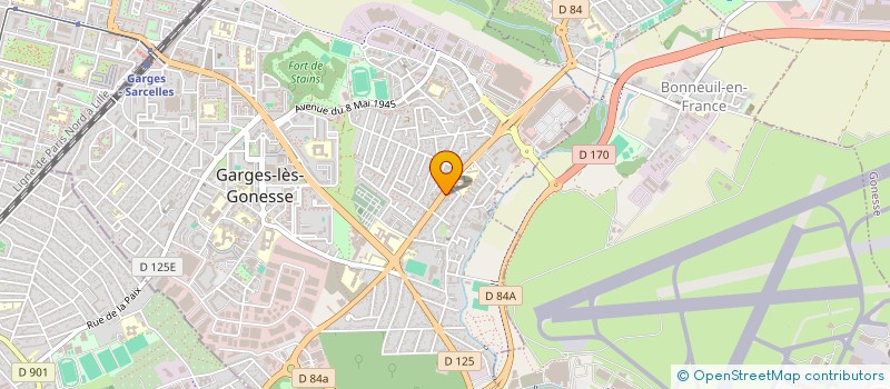 localisation de l'entreprise MONSIEUR YI GANG à GARGES-LES-GONESSE