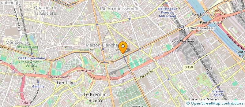 localisation de l'entreprise MONSIEUR YI HUANG à PARIS