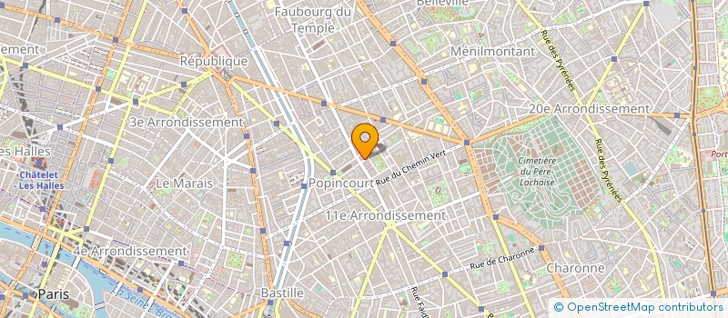 localisation de l'entreprise MONSIEUR YI SUN  PARIS