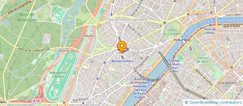 localisation de l'entreprise MONSIEUR YI YANG  PARIS