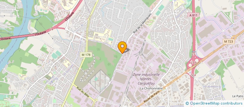 localisation de l'entreprise MONSIEUR YIA THO  CARQUEFOU