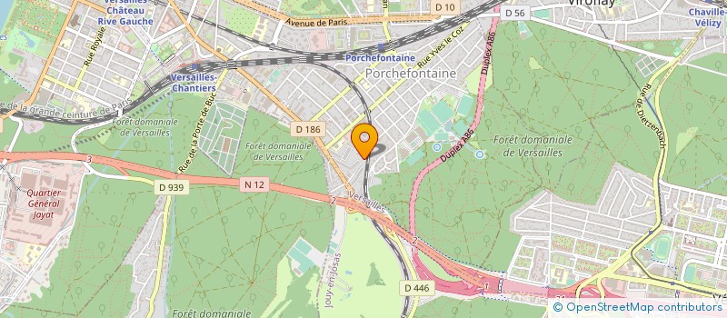 localisation de l'entreprise MONSIEUR YIHENG YUAN à VERSAILLES