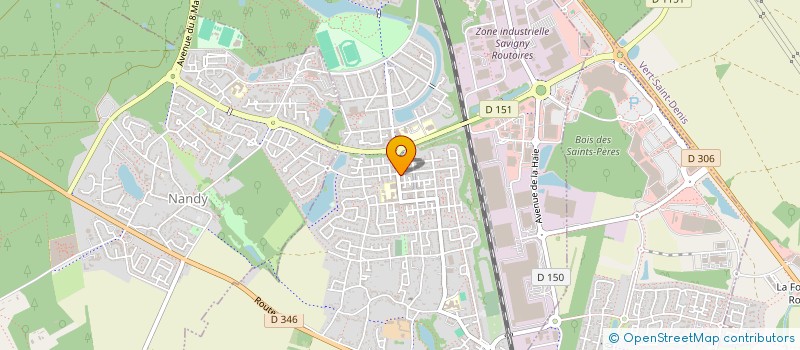 localisation de l'entreprise MONSIEUR YIJUN QIAN  SAVIGNY-LE-TEMPLE