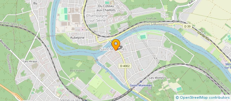 localisation de l'entreprise MONSIEUR YILDIRAY GULESER  SAINT-MAMMES