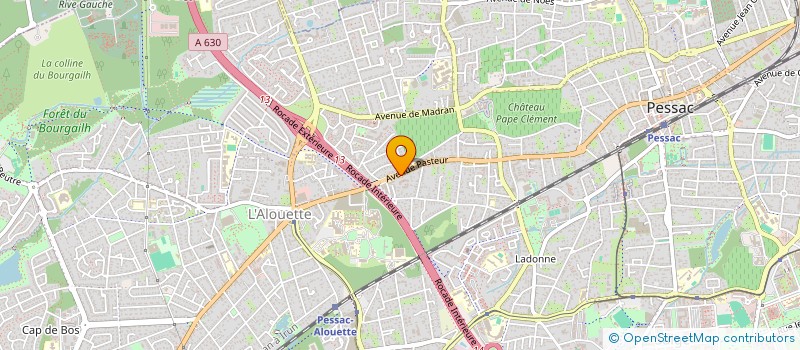 localisation de l'entreprise MONSIEUR YILDIRAY KUCUKOGLU  PESSAC