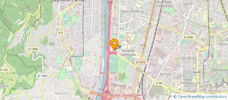 localisation de l'entreprise MONSIEUR YILDIRIM KARAOGLAN à GRENOBLE