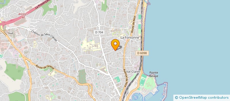 localisation de l'entreprise MONSIEUR YILMAZ DEMIRBAS à ANTIBES