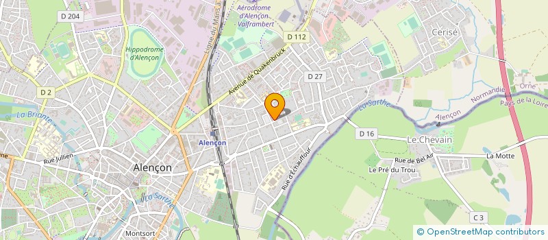 localisation de l'entreprise MONSIEUR YILMAZ KOCA  ALENCON