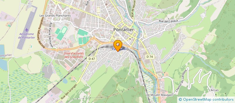 localisation de l'entreprise MONSIEUR YILMAZ TEREKEME  PONTARLIER
