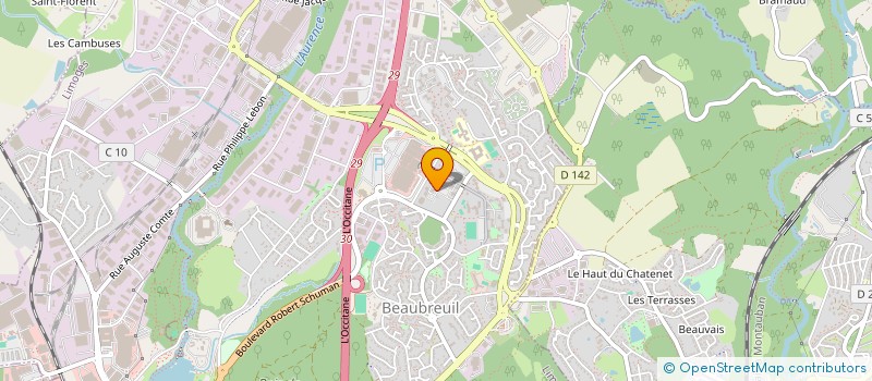 localisation de l'entreprise MONSIEUR YILMAZ TURKEL à LIMOGES
