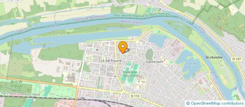 localisation de l'entreprise MONSIEUR YILMAZ UMUTLU  MANTES-LA-JOLIE