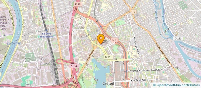 localisation de l'entreprise MONSIEUR YIMING SONG  CRETEIL