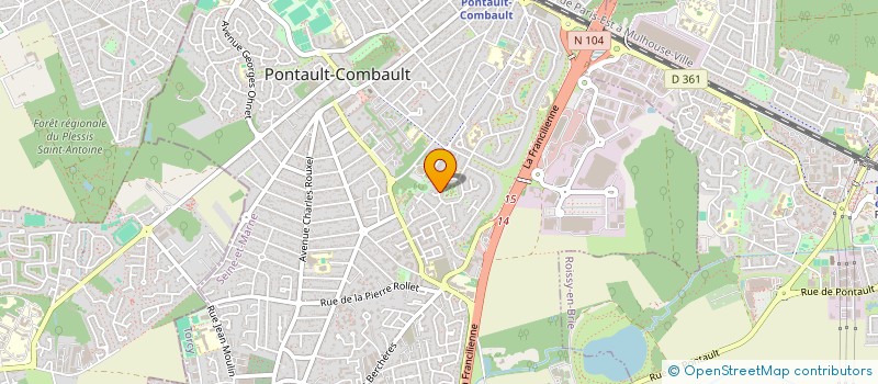 localisation de l'entreprise MONSIEUR YIN MIECH à PONTAULT COMBAULT