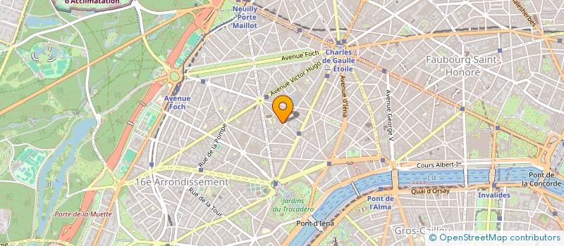 localisation de l'entreprise MONSIEUR YIN ZHU  PARIS