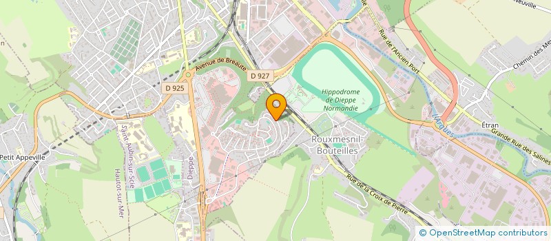 localisation de l'entreprise MONSIEUR YINIYE NAPON  DIEPPE