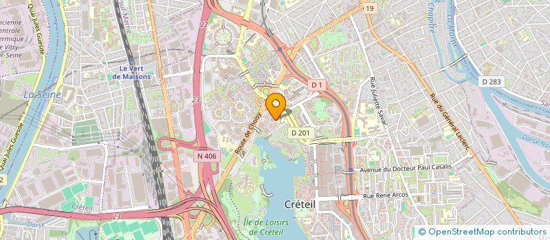 localisation de l'entreprise MONSIEUR YINLIN REN  CRETEIL