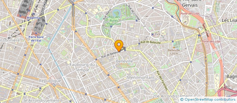localisation de l'entreprise MONSIEUR YIPING LU à PARIS