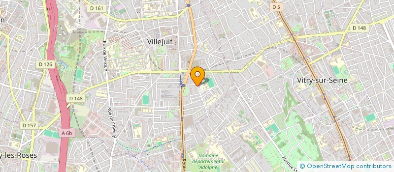 localisation de l'entreprise MONSIEUR YISI HU  VILLEJUIF