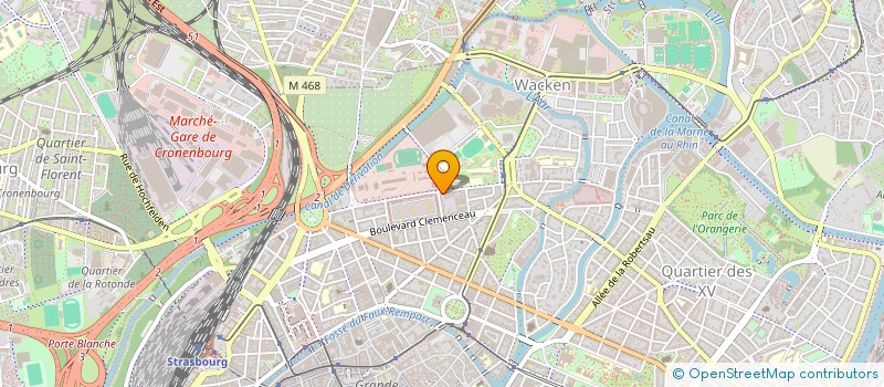 localisation de l'entreprise MONSIEUR YITZCHOK JAVEN à STRASBOURG